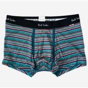 Paul Smith Mens XXL Boxer Brief Organic Cotton Trunk‎ Striped New